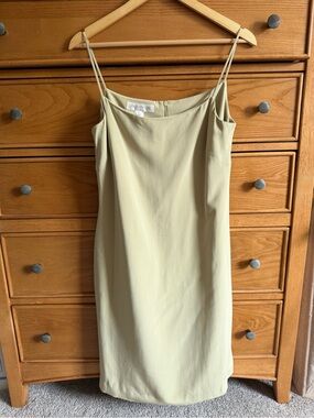 Jones New York Silk Mini Slip Dress Womens Size 12 Minimalist Luxury Old Money